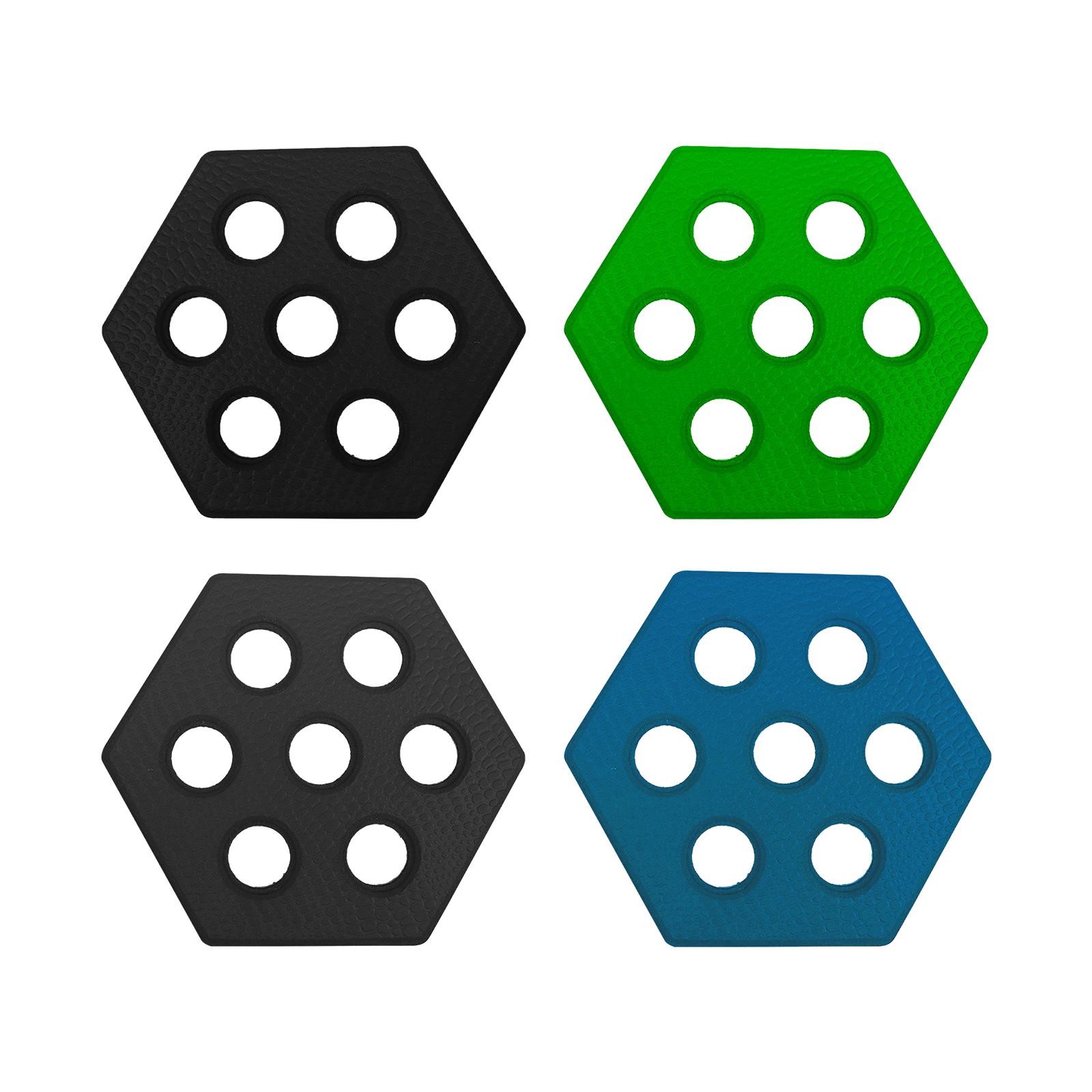 12Pcs Hexagon Surfboard Pads Non Slip Mat Surfpad Premium Deck Pads for Funboard Longboard Skimboarding Surf Boards Paddleboard