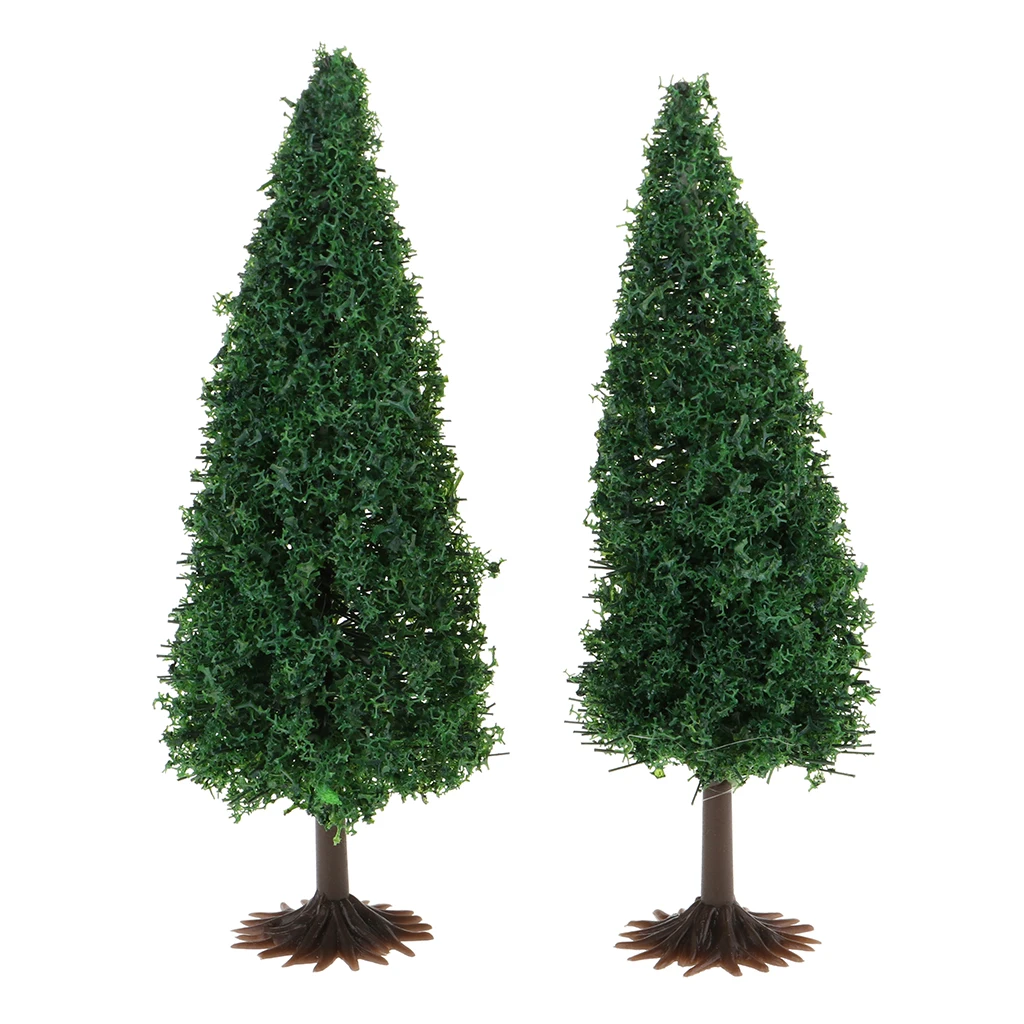 Model Tree Green Landscape Pine Tree Micro Landscape Scenery Layout 5.5-11cm