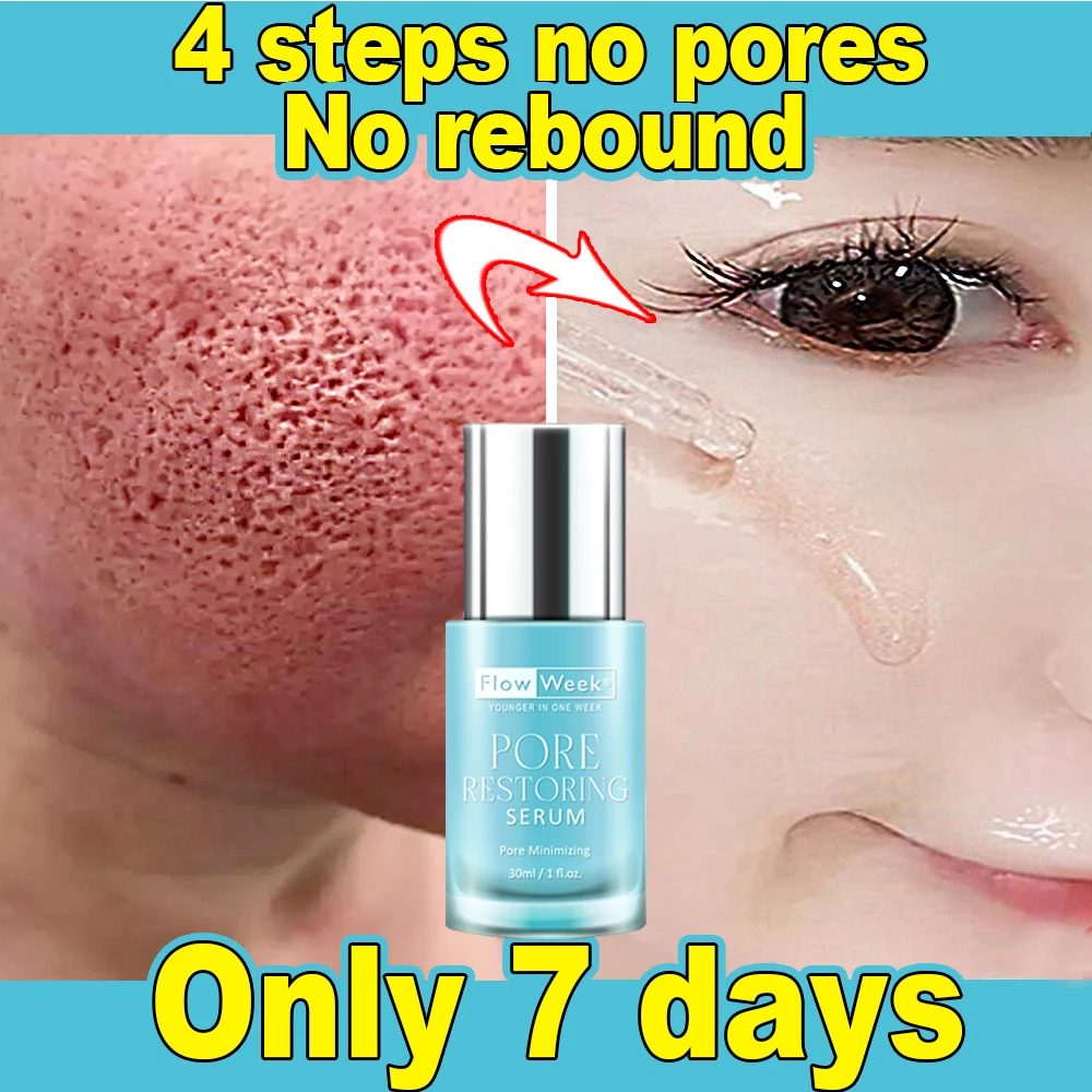 Best of FlowWeek Pore Shrinking Serum Face Removing Large Pores Tightening Repairing Large Pores Facial Pore Minimizing Anti-acne Cream Reviews & Tips