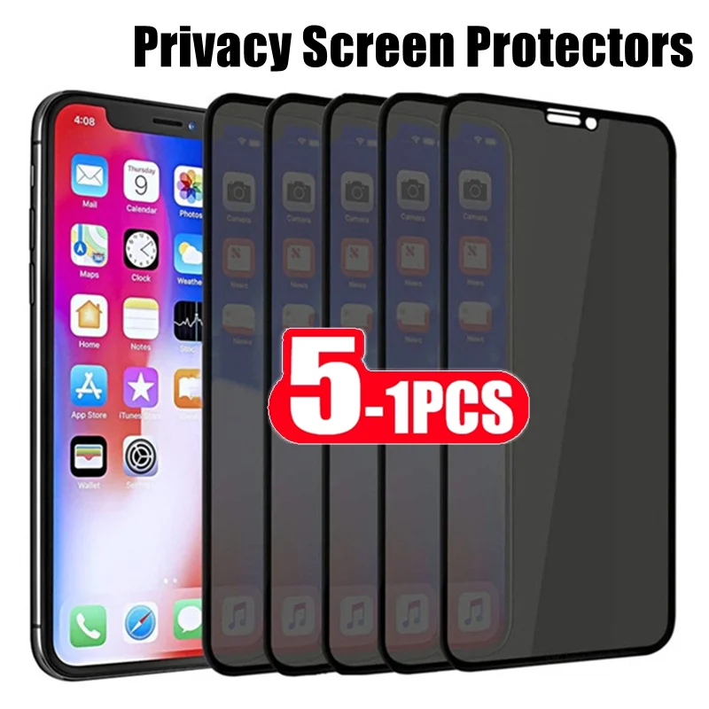 Tanie 1-5 sztuk najlepsze ochraniacze ekranu prywatności dla IPhone 11 13 sklep