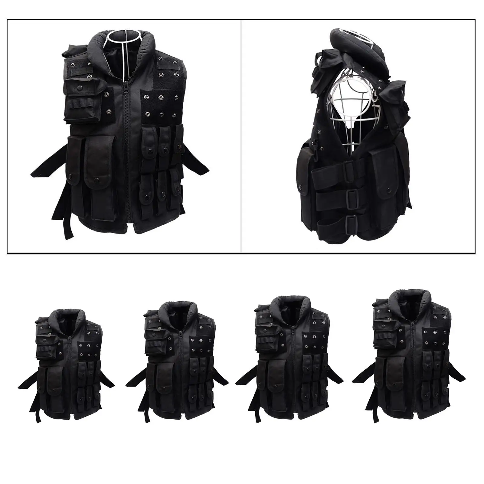 -Light Breathable  Training Waistcoat for Women Men 600 Cloth Fishing Camping Gaming  Chest 
