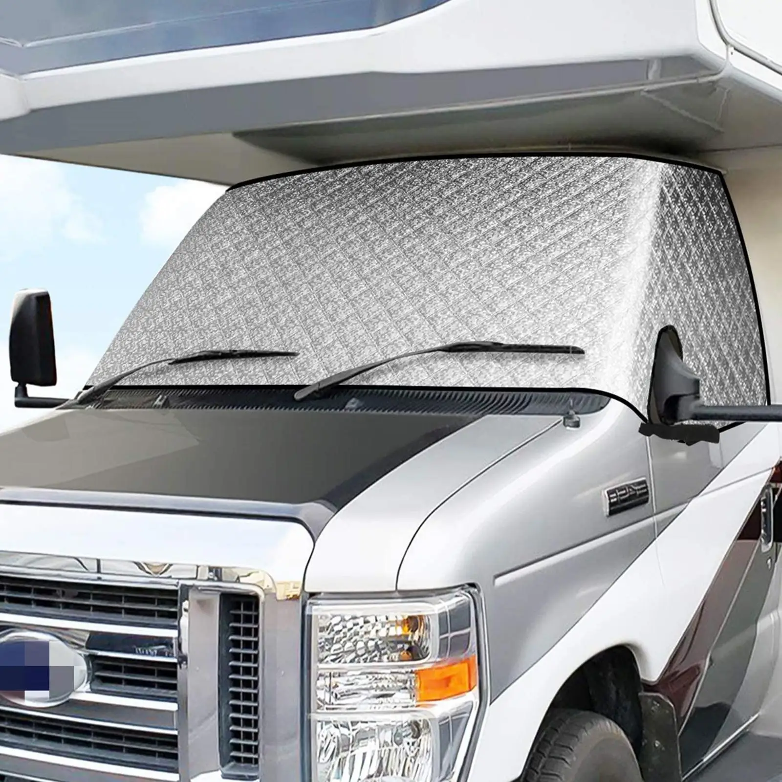 Windshield Sunshade Cover Durable  Protect  Visor for RV Motorhome