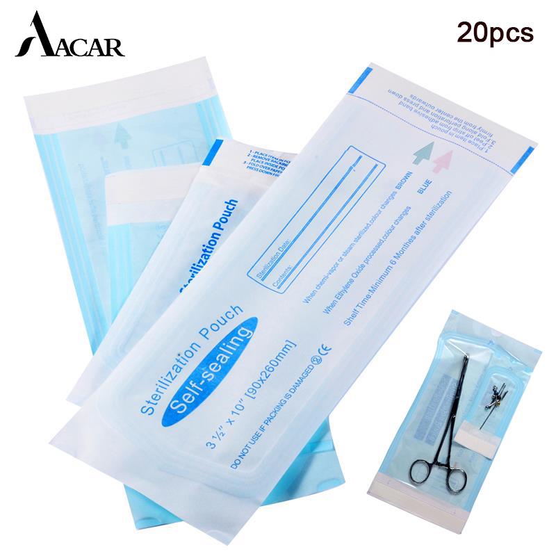 Best of 20pcs / box Disposable Self-sealing Sterilization Pouches Bags Tattoo Accessories Supplies Grade Bag Reviews & Tips