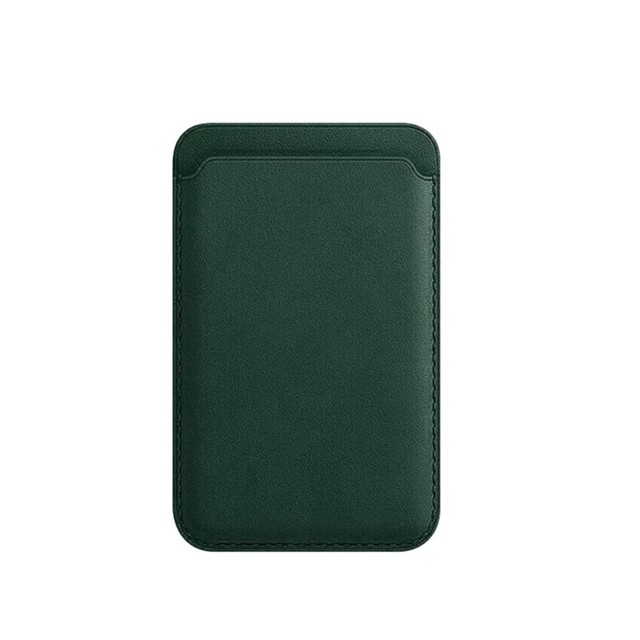 Luxury Vertical Magnetic Button Card ID Holder PU Leather Phone Wallet –  CellularOutfitter