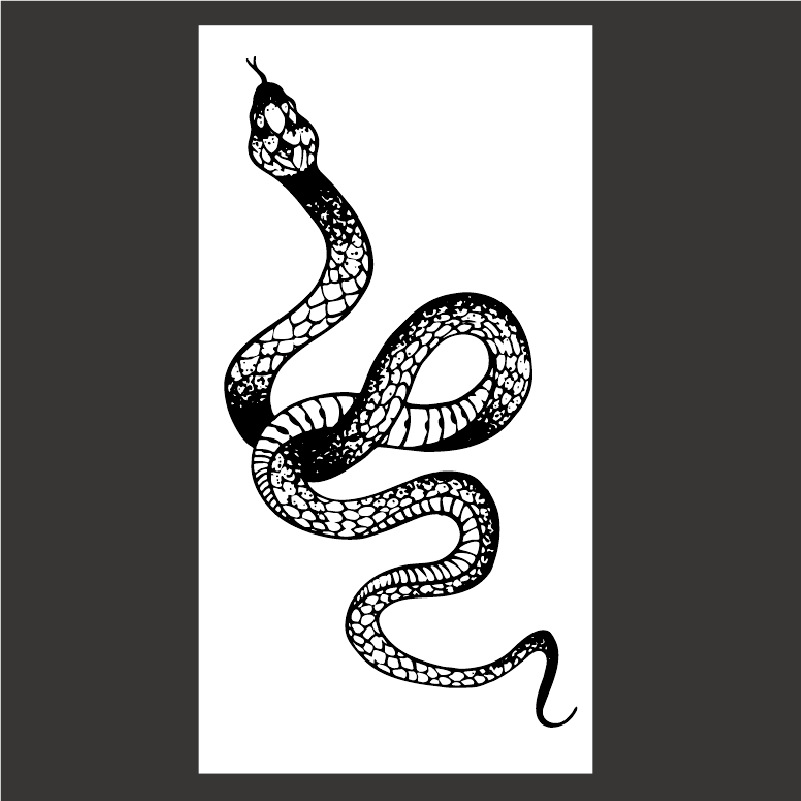 Best of Red Snake Waterproof Temporary Tattoo Stickers For Women Men Body Art Waist Decals Fake Tatto Big Size Reviews & Tips - Image 5