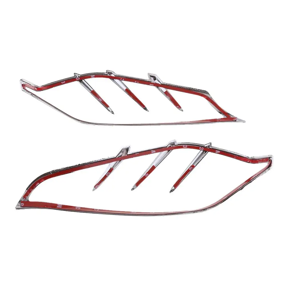 1 Pair Chrome Mid- Air  Deflectors Replacement for  Touring Trike