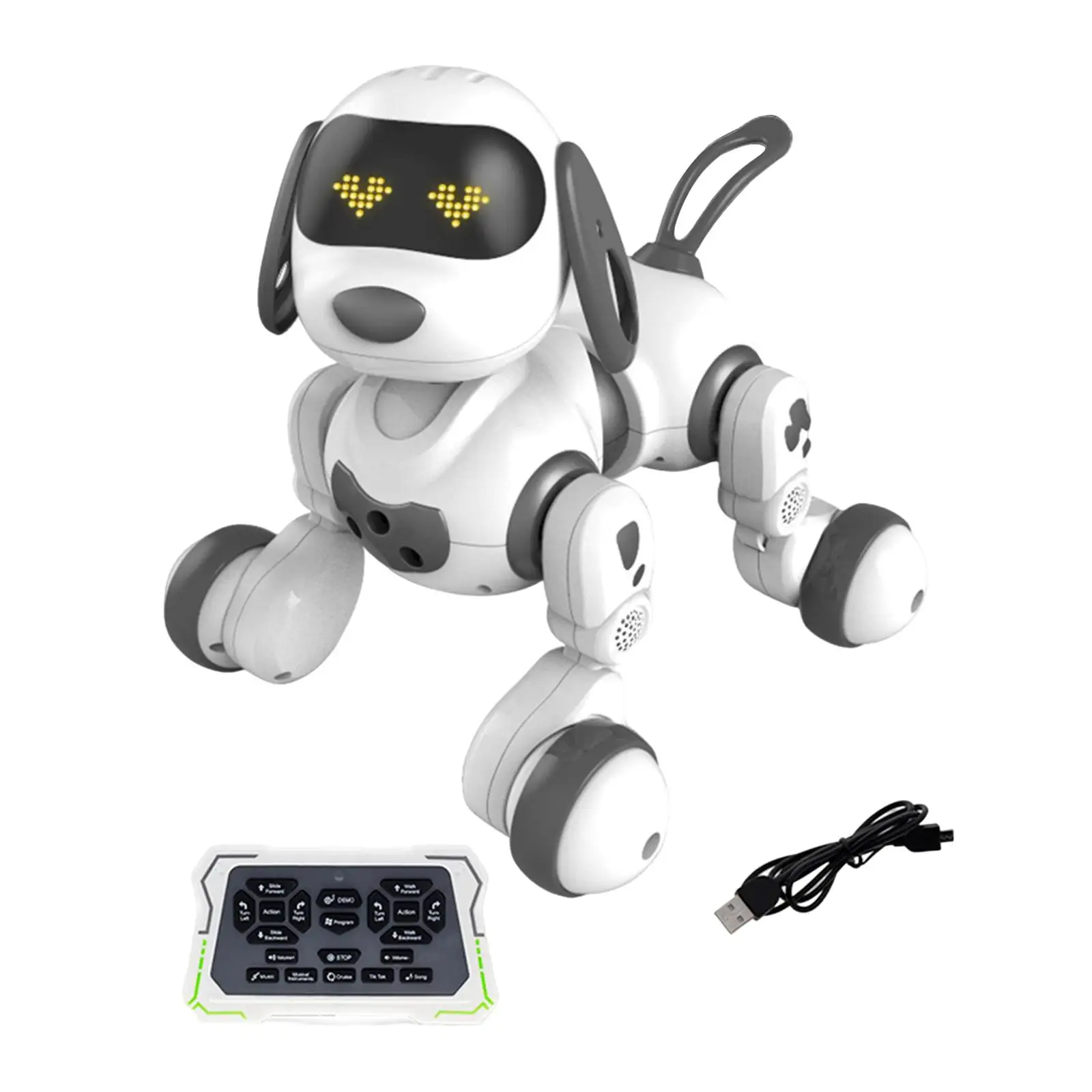 Remote Control Robot Dog Toy Music Song Robot Dog for Toddlers Baby Children