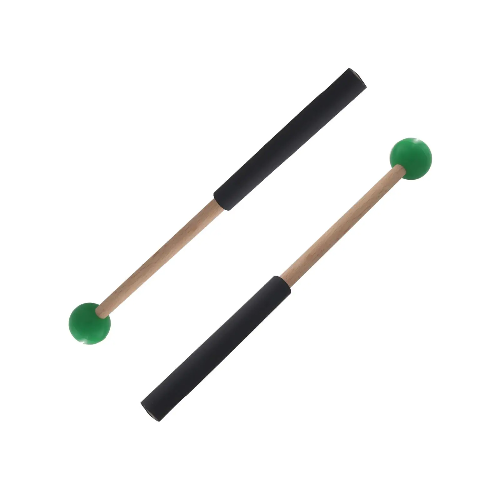 2Pcs Wood Percussion Sticks 8.6inch Percussion Drumsticks for Exercise Performance