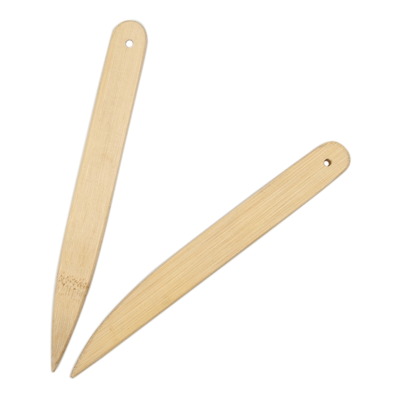 Description Picture 2 of item2Pcs/set Bamboo Wood Point Turner & Presser Seam Presser Tool Sewing Quilting DIY Accessory for Patchwork Crimping