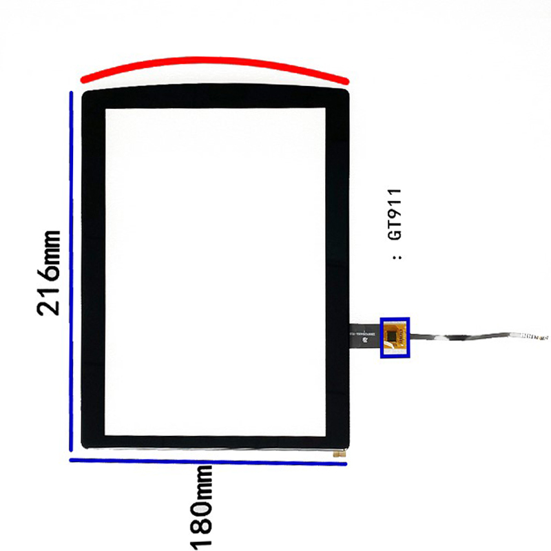 Novo 9.7 Polegada tesla capacitivo sensor de