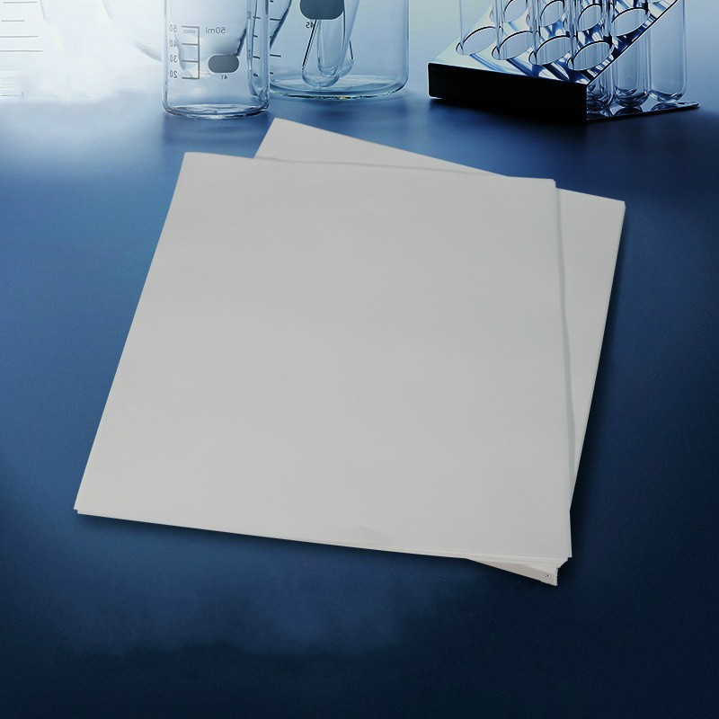 filtro de papel quadrado qualitativo para detecção de filtro de papel para pesquisa industrial ensino experimento