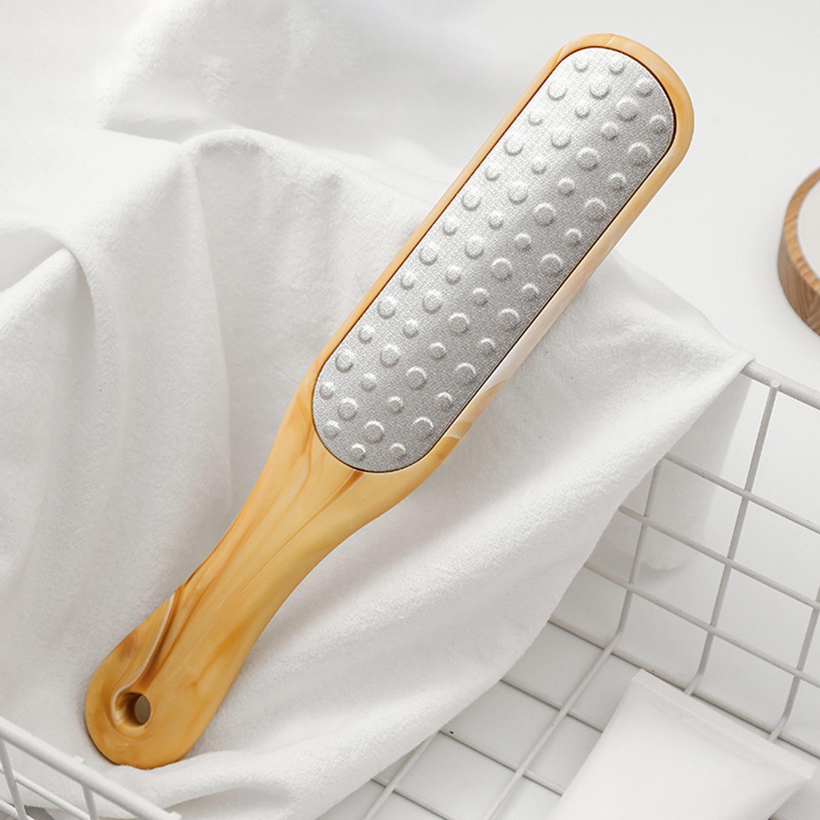 Foot Scrubber Double Side Pedicure Tools Portable Manual Foot Plate Foot Grinder for Dead Dry Skin Hard Skin Exfoliate Calluses