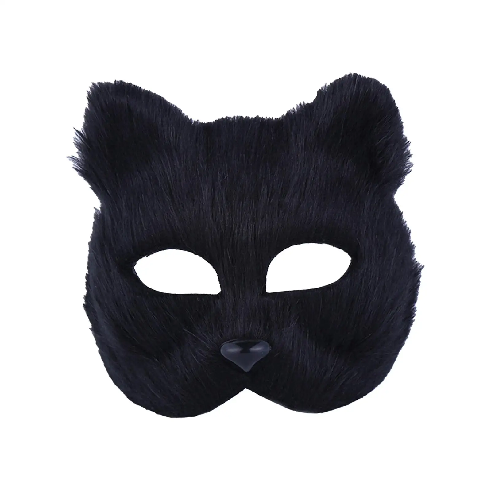 Furry Fox Mask Roles Play Bar Performance Masquerade Mask Fox Halloween Mask