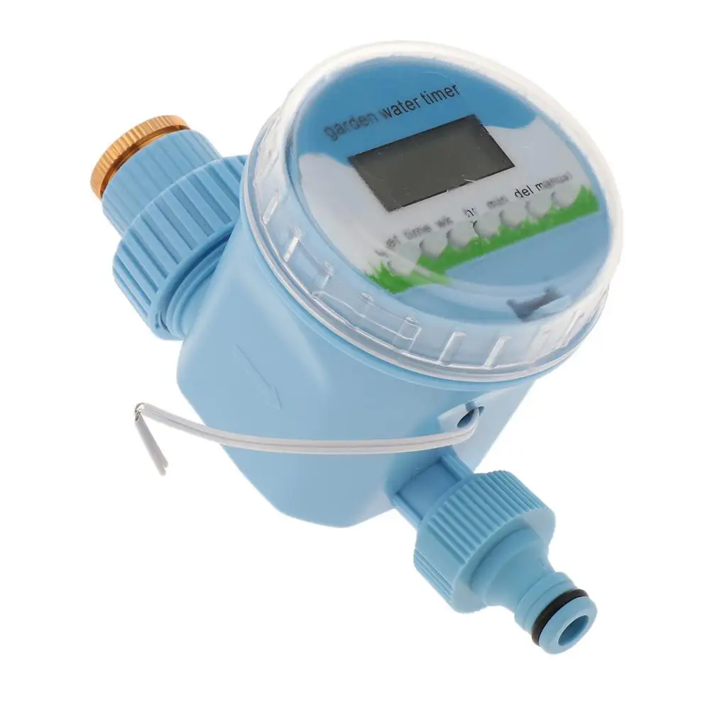 LCD Automatic Garden Watering  Irrigation Sprinkle Controller Round