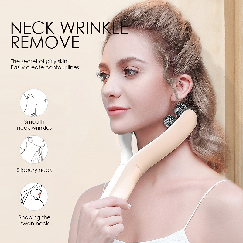 Best of Y Shape Face Massager Anti Wrinkle Face Device V Facial Roller Lifting Tool EMS Full Body Slimming Device Double Chin Reduction Reviews & Tips - Image 2