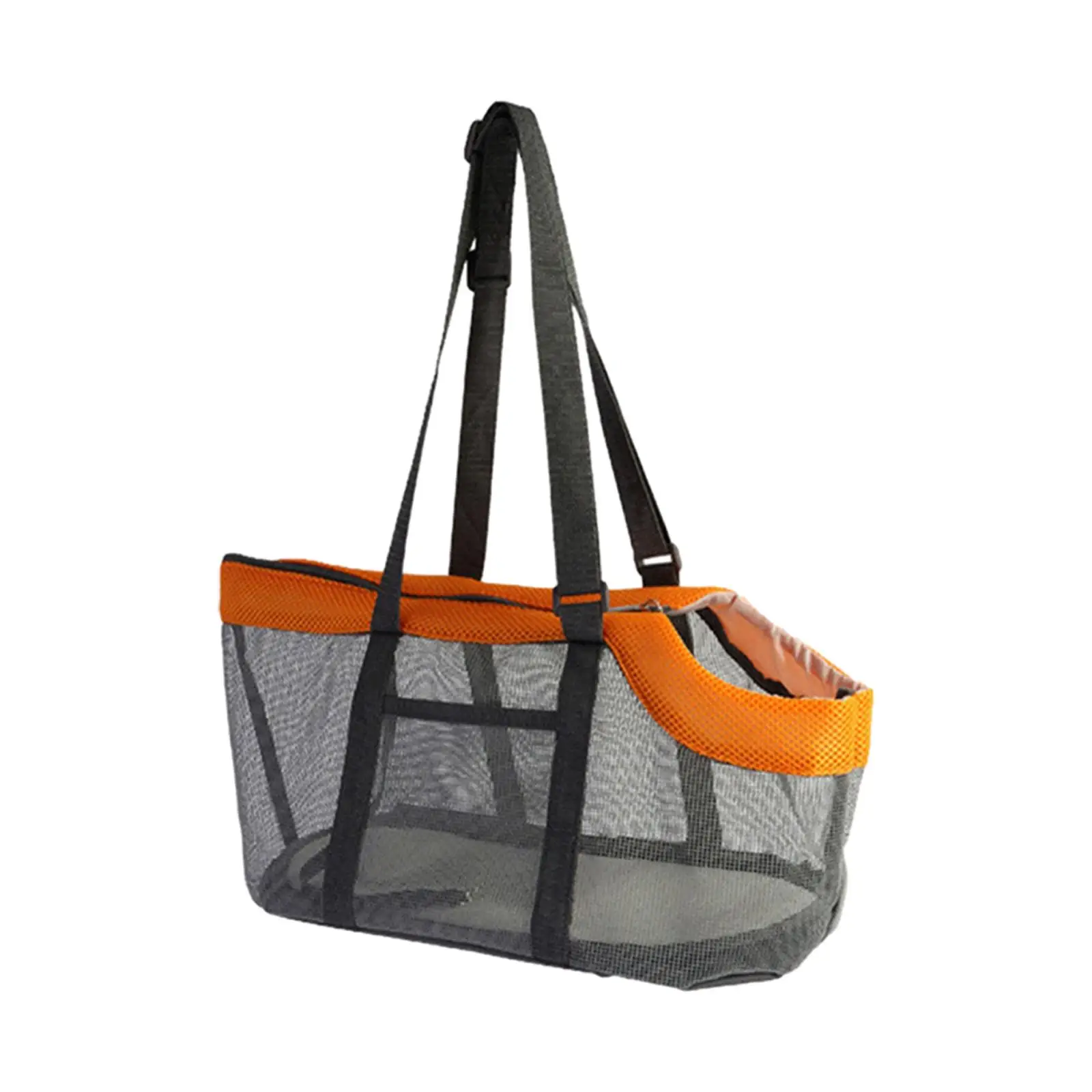 Shoulder Travel Bag with Side Pockets Portable Wear Resistant Pet Carrier Bag for Small Dogs Cat Bunny Walking Hiking Transport