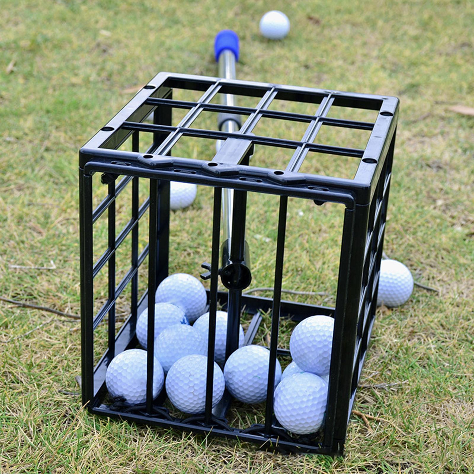 Telescopic Golf Ball Picker Retriever Table Tennis Ball Retriever Portable Picking Container for Picking and Storage Balls