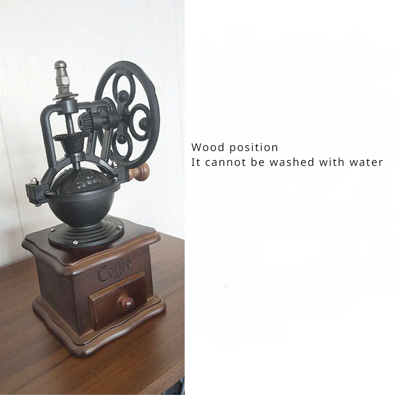 Title 4, Retro Big Wheel Ferris Wheel Bean Grinder Manua...