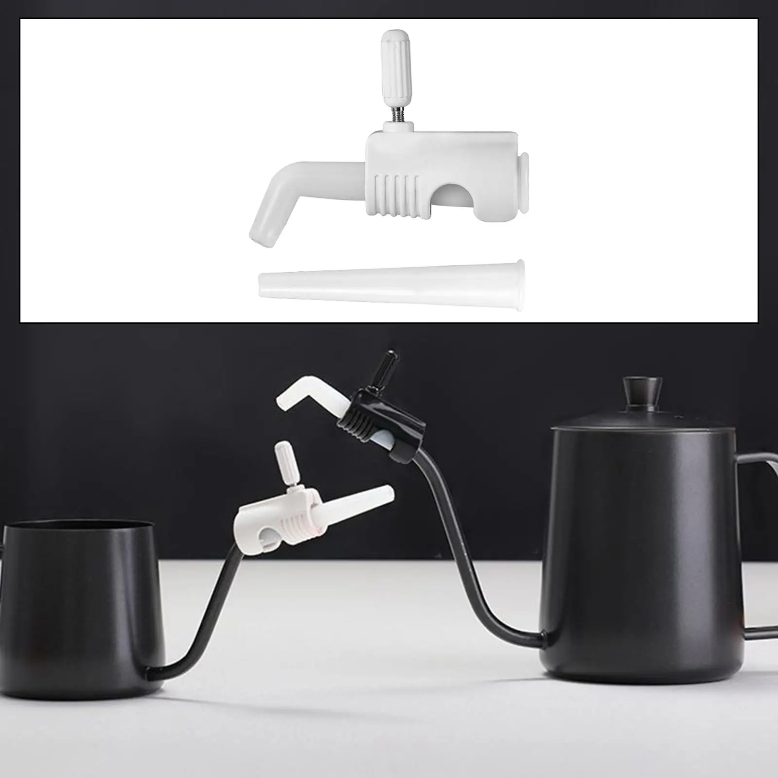 Coffeeware Thin Mouth Swan Neck Coffee Tea Pot Coffee Tea Pot Accessories Long Narrow Spout Coffee Pot Flow Control 