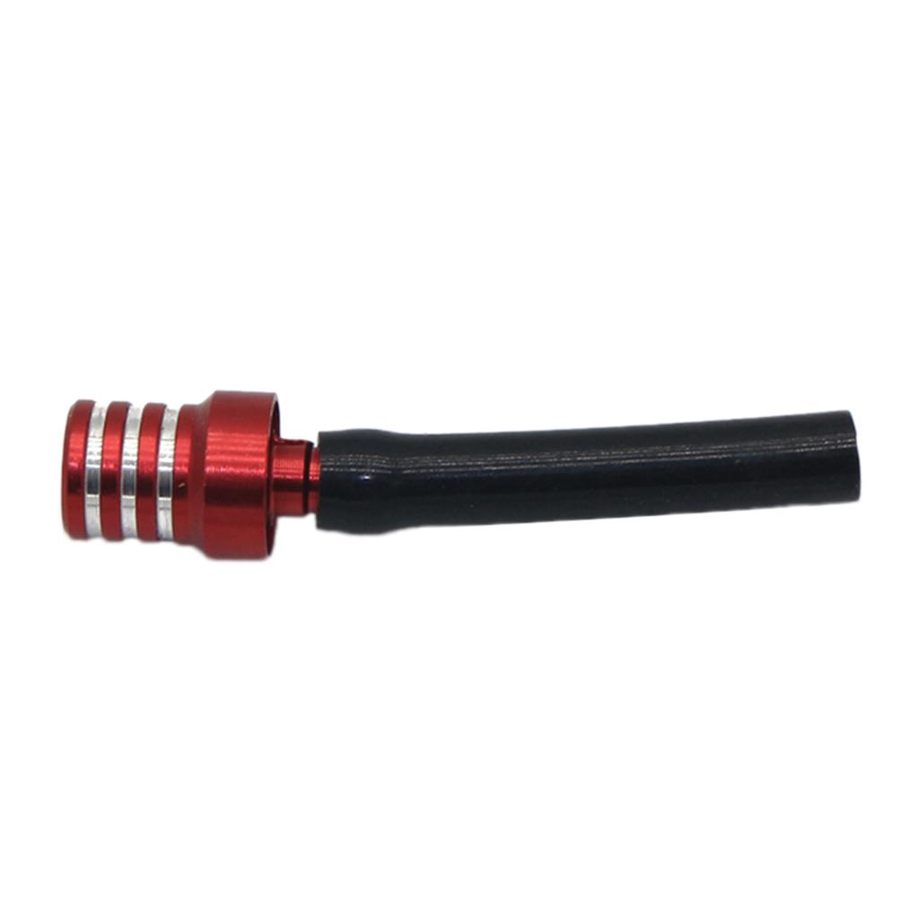 CNC Gas Fuel Tank  Valve Vent Breather Hose Motorcycle Tank Tube Inner Diam. 5mm Red/ Blue/Gold Aluminum