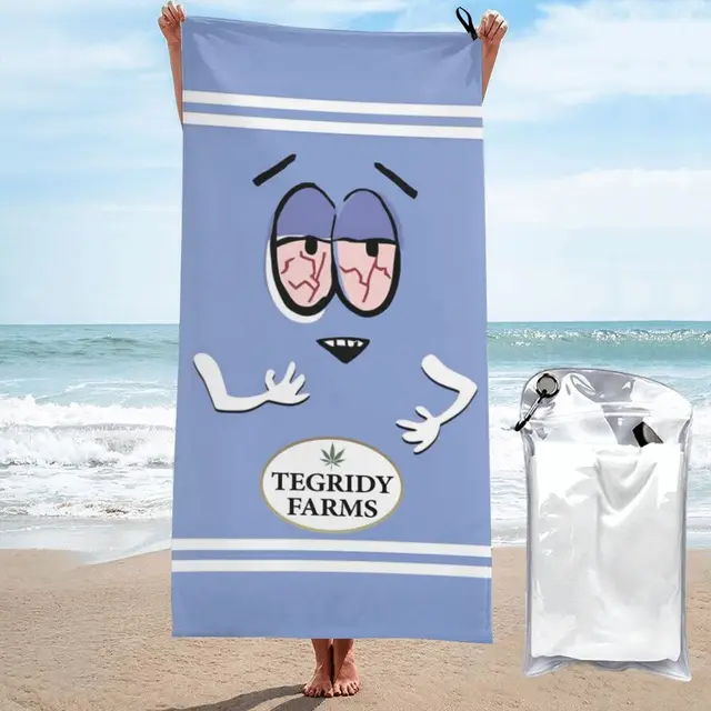 South Park Towelie Bath Towel, 30 x 60 Inches