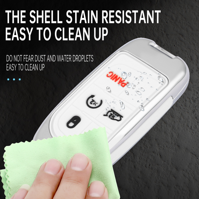 Portachiavi custodia portachiavi per Jeep Renegade Compass Grand Cherokee per Chrysler 300C Wrangler Dodge accessori auto portachiavi - S2907a688ecde48c1a6ab2497061a3daa3