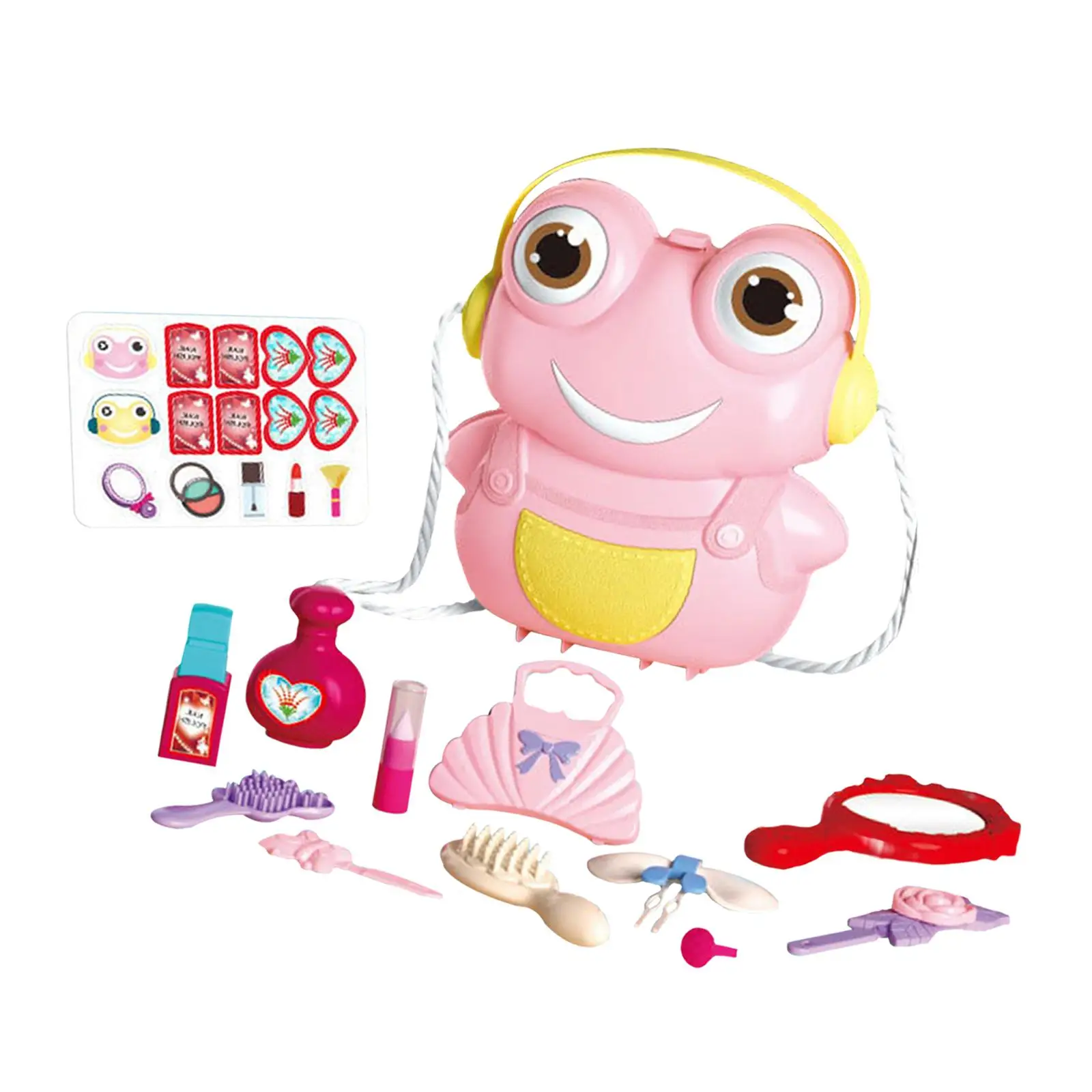Mini Kids Toys Pretend Play Set Tools Storage Bag Toys Montessori Toy Game Storage for Park Picnic Home Children
