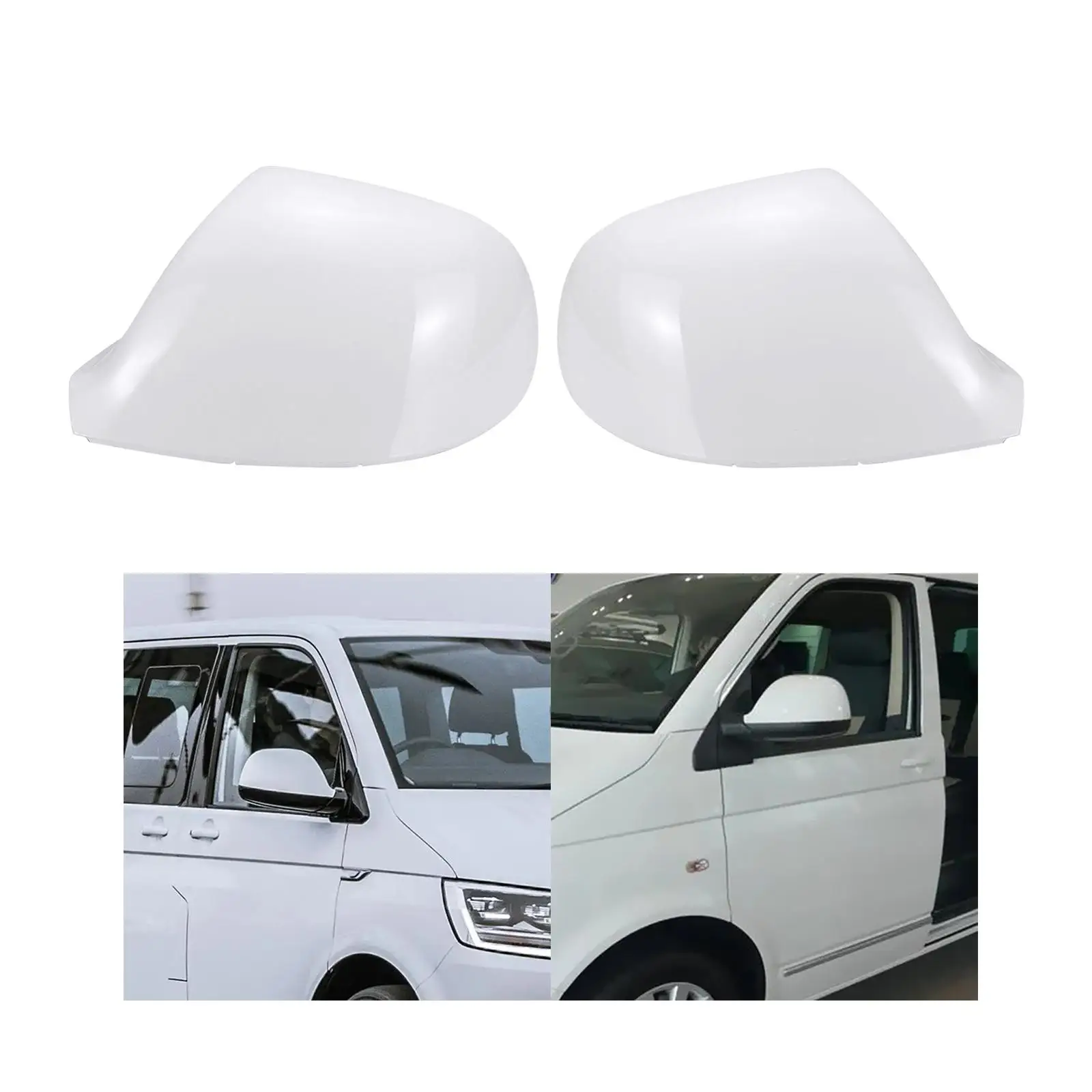 Car Rear View Side Mirror Cover Cap for VW Transporter Durable Spare Parts High Performance