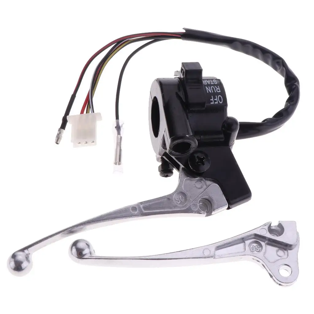 Motorcycle Start Kill Switch Brake Lever for PW50 Y-Zinger 89-13
