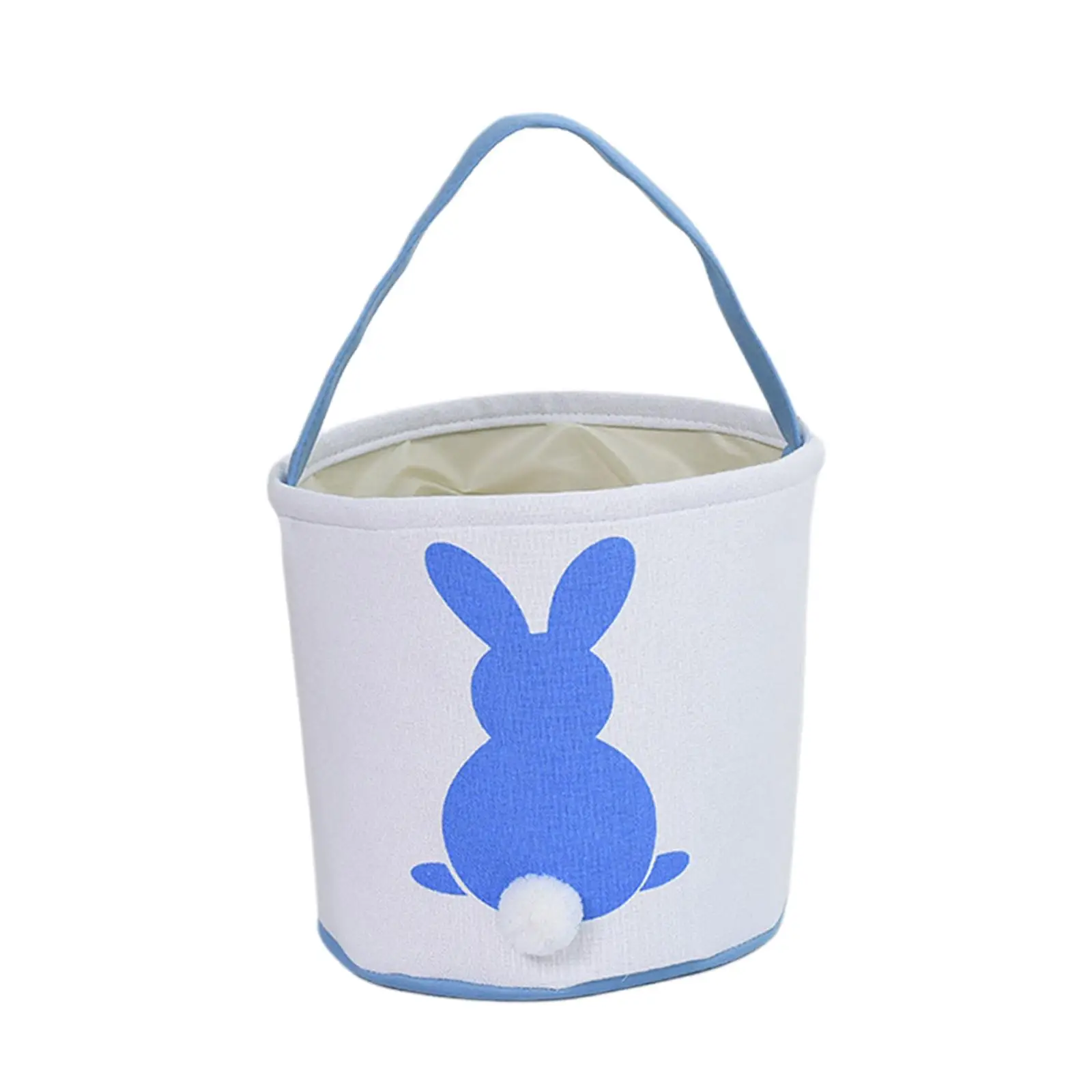 Lovely Easter Rabbit Buckets Storage Bag High Quality Personalized Tote Easter Bunny Basket for Children Holiday Party Decor