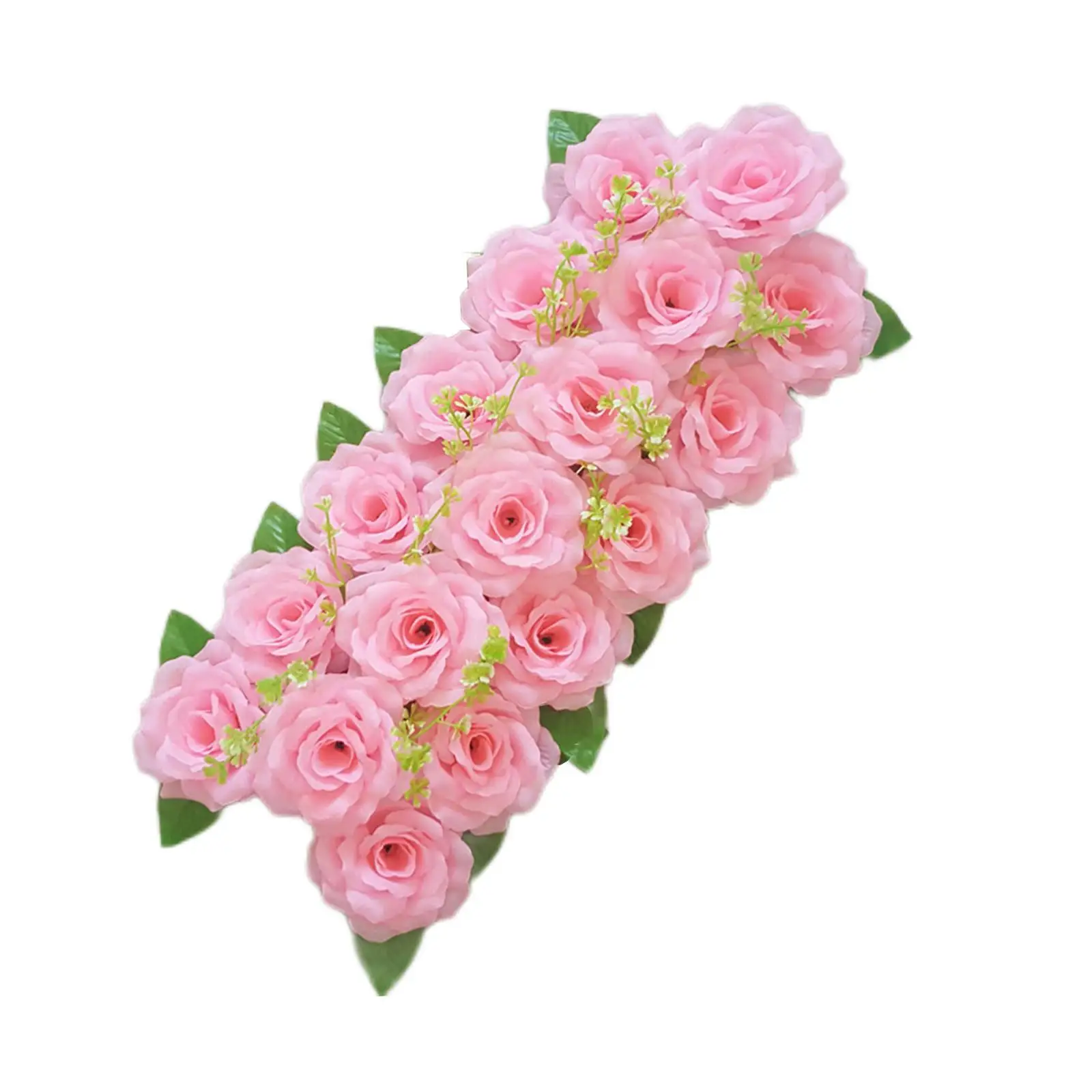 Artificial Rose Row Wedding Background Flower Wall Decoration DIY Combination Wedding Arch Arrangement