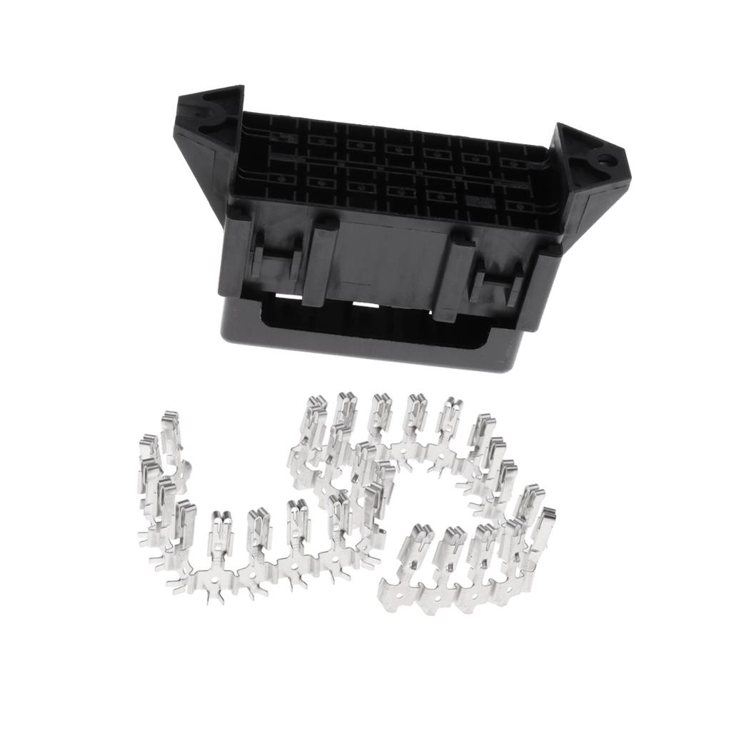  14 Loop Road Medium Relay  Box Holder Socket with 28 Terminals