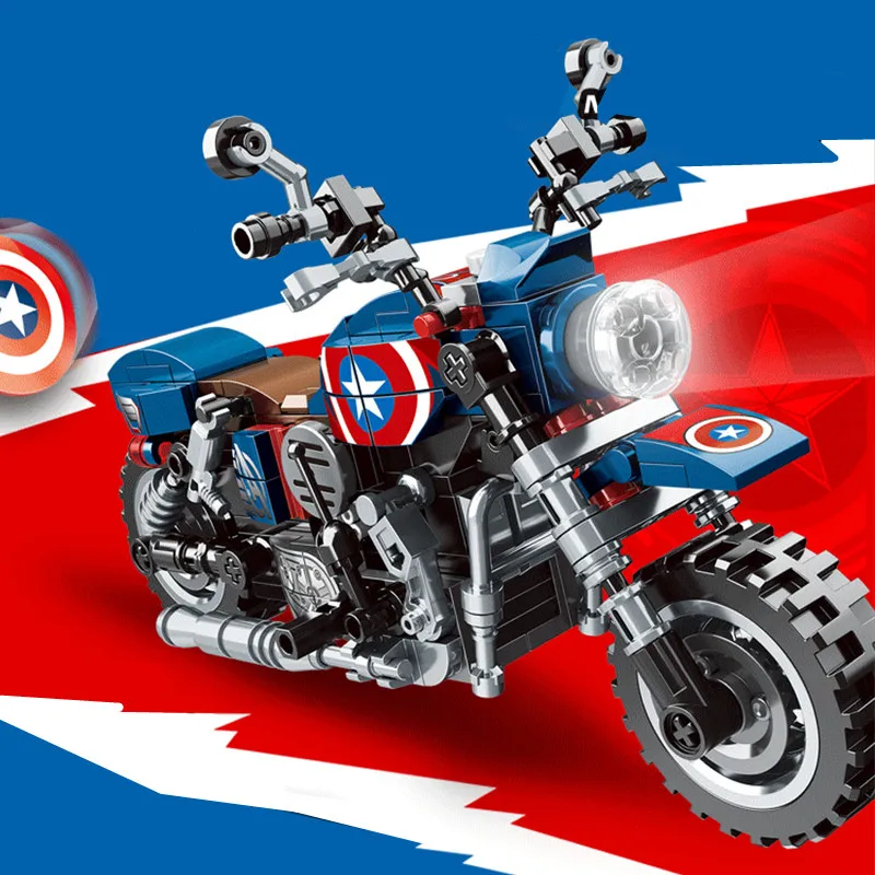 Lego Technic Moto Marvels Avengers Captain America