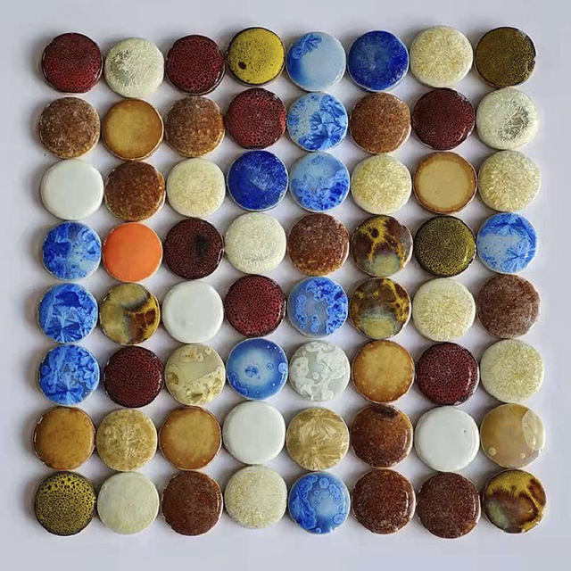 Tessere Mosaico Ceramica 100g - Forme Irregolari Multicolore Per Decorazioni Fai Da Te