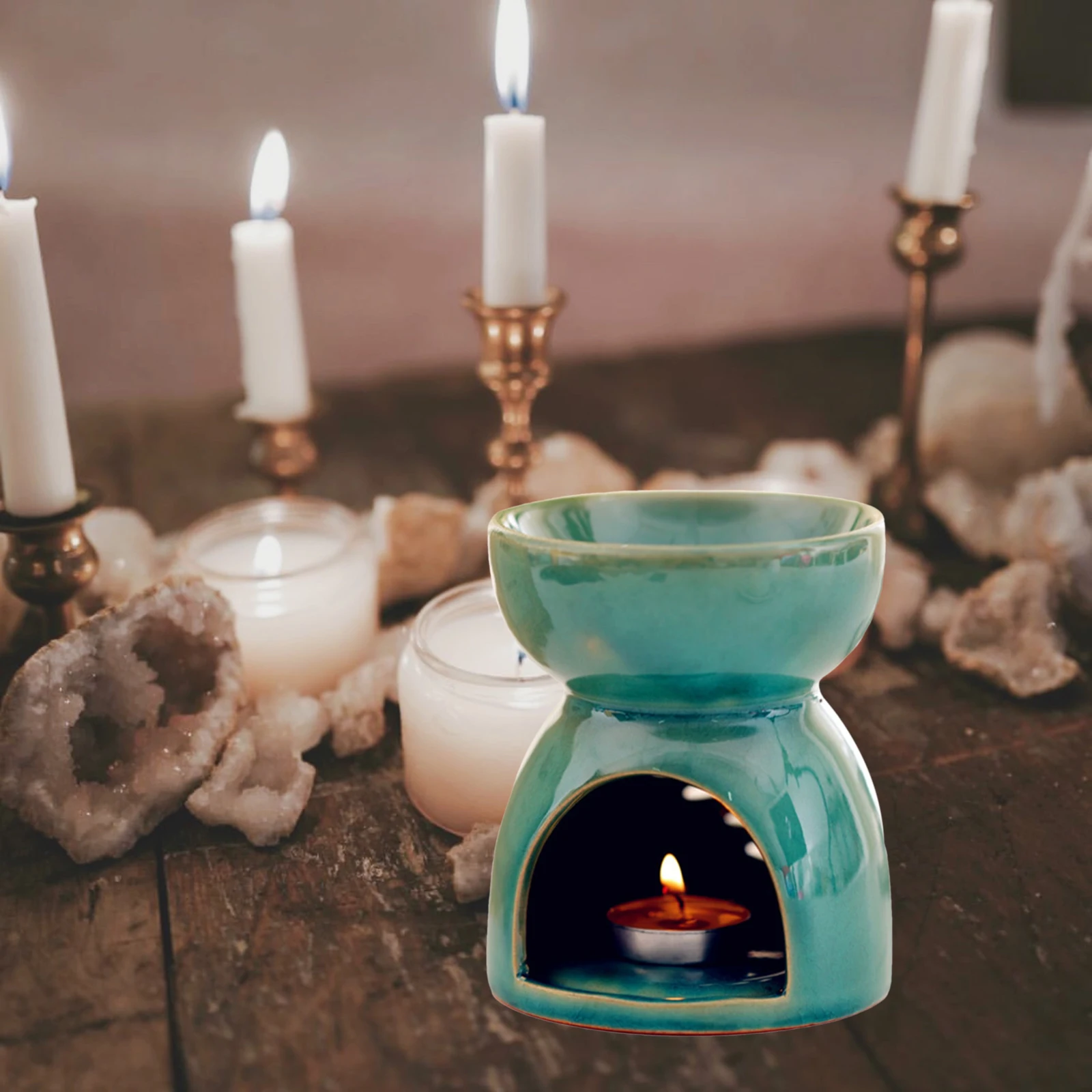 Ceramic Tealight Candle Holder  Oil Burner Diffuser