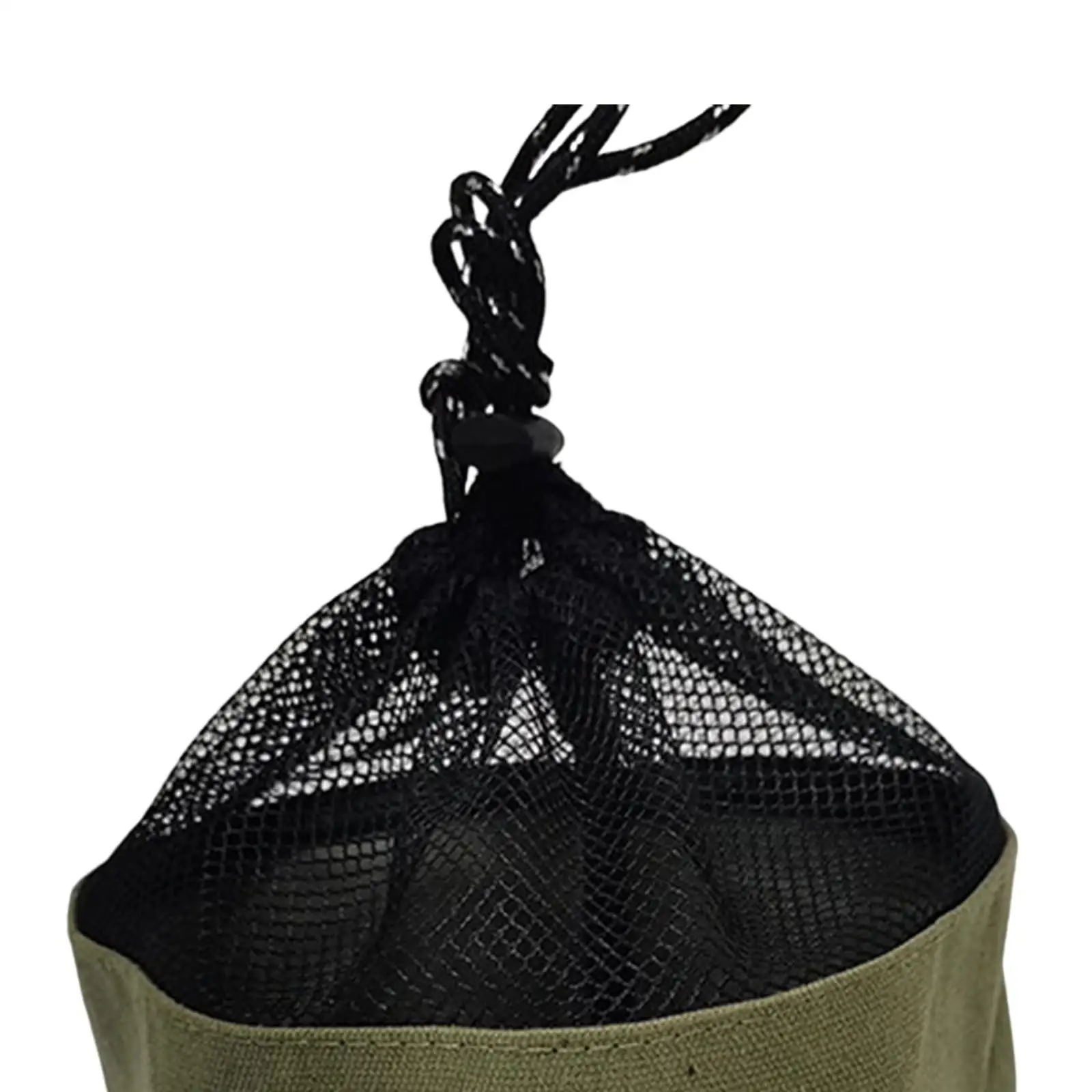 Portable Camping Cookware Storage Bag Drawstring Bag Tote Equipment Case Tableware Storage for Outdoor BBQ Dinner Cooking Hiking