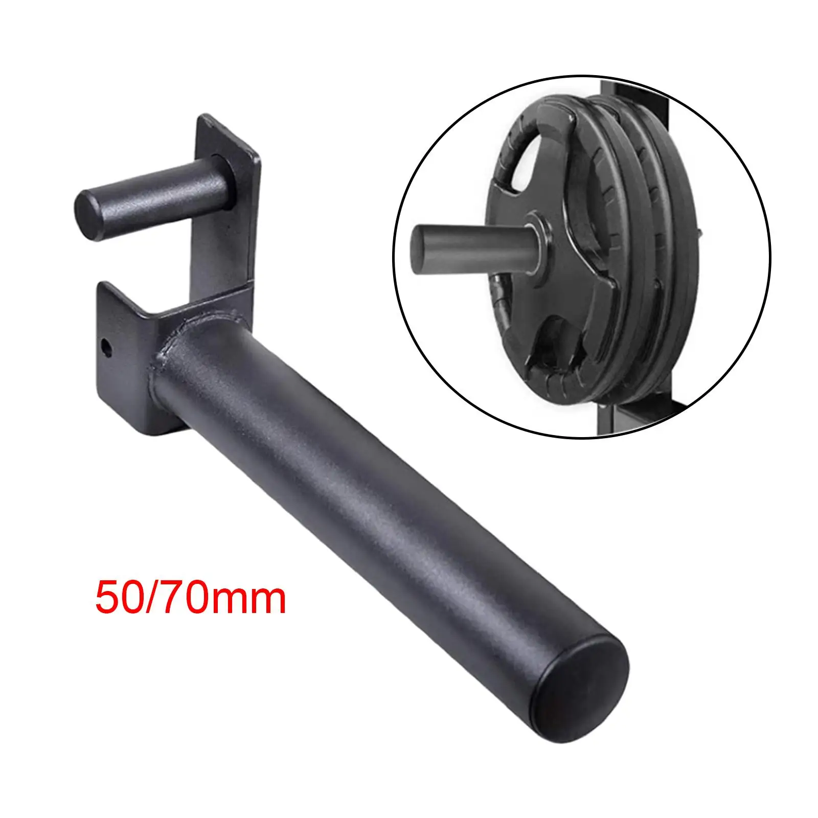 Weight Plates Storage Weight Plates Holder for Squat Rack Heavy Duty Weights Storage Rack for Workout Weight Lifting Accessories