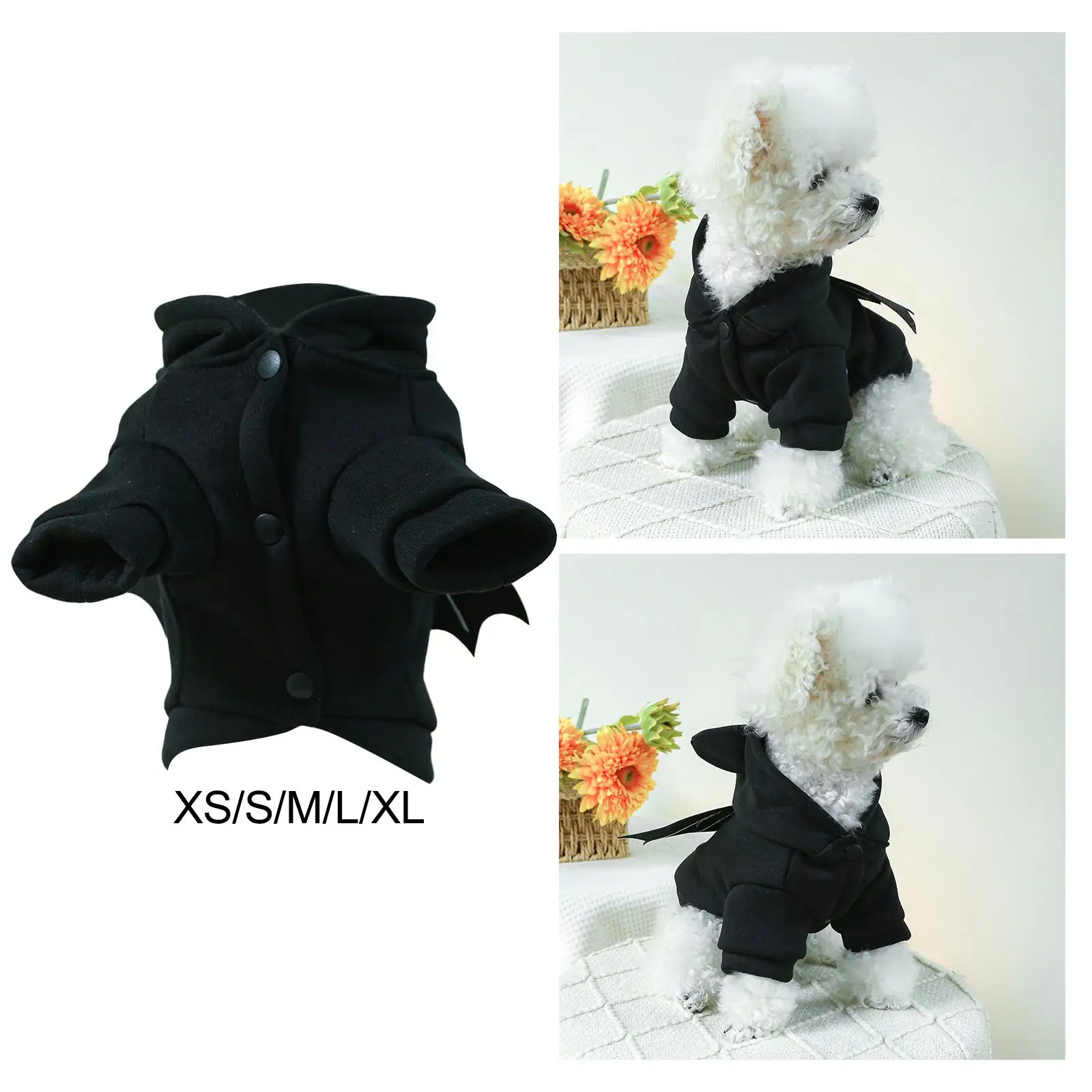 Pet Costume Halloween Dog Costume Cosplay Puppy Dress up Supplies Apparel Dog Clothes for New Year Halloween Party Holiday