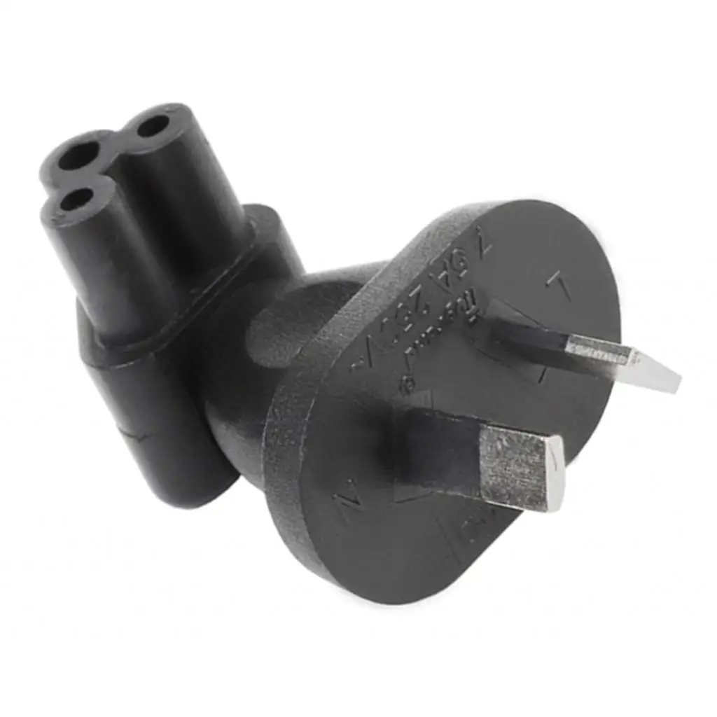 Plug   Pin Male to IEC320 Female Plug Adapter High Quality