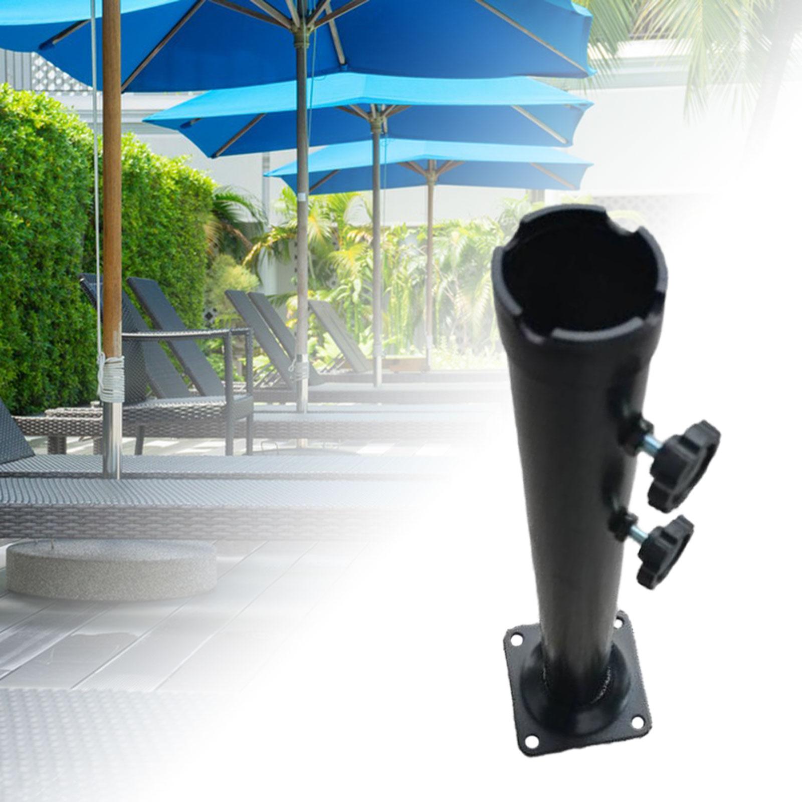 Umbrella Stand Base Holder W/Adjustable Knobs Heavy Duty Patio Umbrella Accessories for Balcony Beach Patio Umbrella Courtyard Umbrella Stand Base Holder W/Adjustable Knobs Heavy Duty Patio Umbrella Accessories for Balcony Beach Patio Umbrella Courtyard