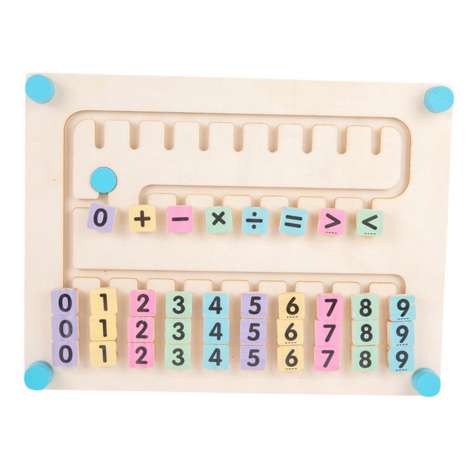 Mathematics Toys Calculation Math Toy for Boys Girls Children Birthday Gifts