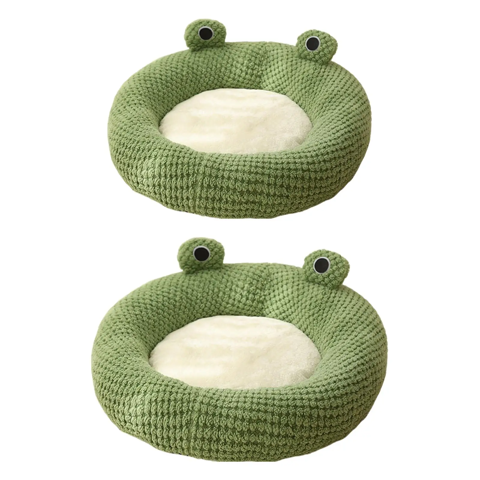 Cat Bed for Cats or Small Dogs Comfortable Calming Indoor Self Warming Cute Pet Cat Nest for Kitten Rabbit Cats Puppy