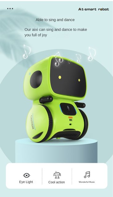 Emo Robot AI Intelligent Voice Chat Electronic Pet Emo piccola lampada da  notte Multi-lingua conversazione intelligente Robot Touch Sens