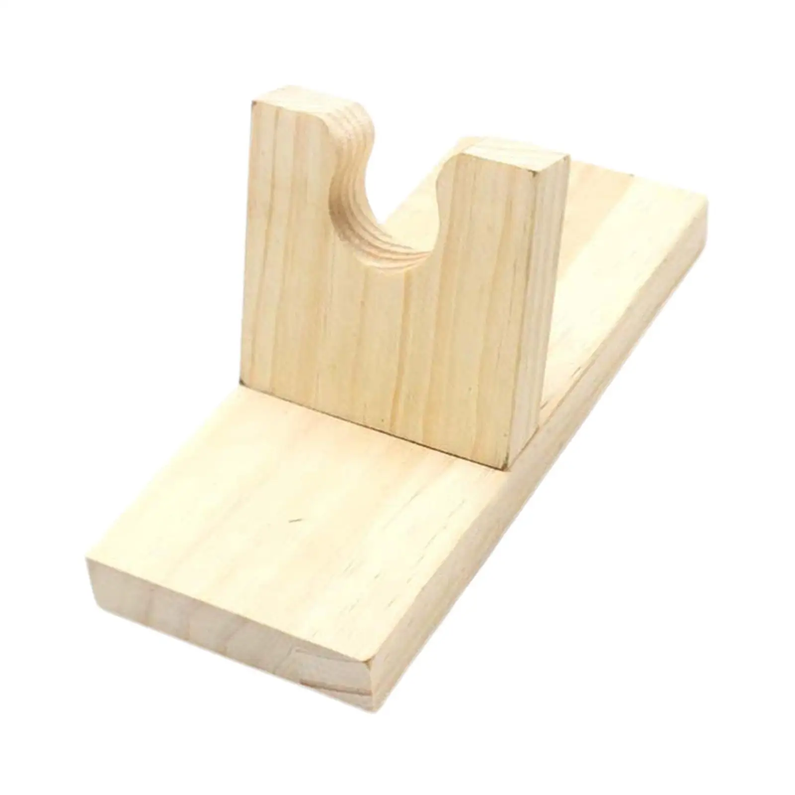 Wooden Hot Melt Glue Gun Support Stand Repair Tools Storage Rack Repair Tools Durable Quick Glue Machine Base for Household Home