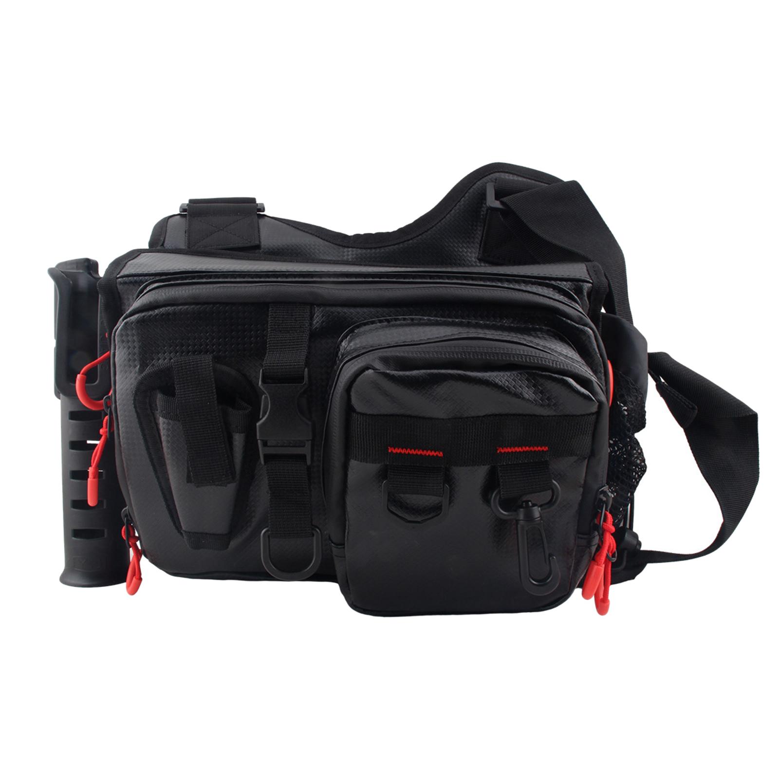 Lure Bag Resistant Waterproof Fashion Accs Fishing Bag Fanny Pack Lure Fishing Bag for Hiking Fishing Camping Outdoor Adult