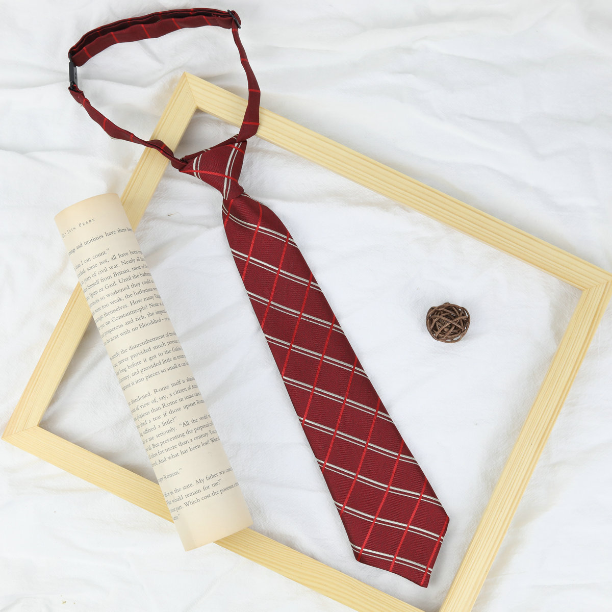 33*6cm/13*13cm JK Krawatten Frauen Plaid Krawatte Mädchen Japanischen Stil für Jk uniform Nette Krawatte Plaid Uniform Schule Zubehör – Detail 13
