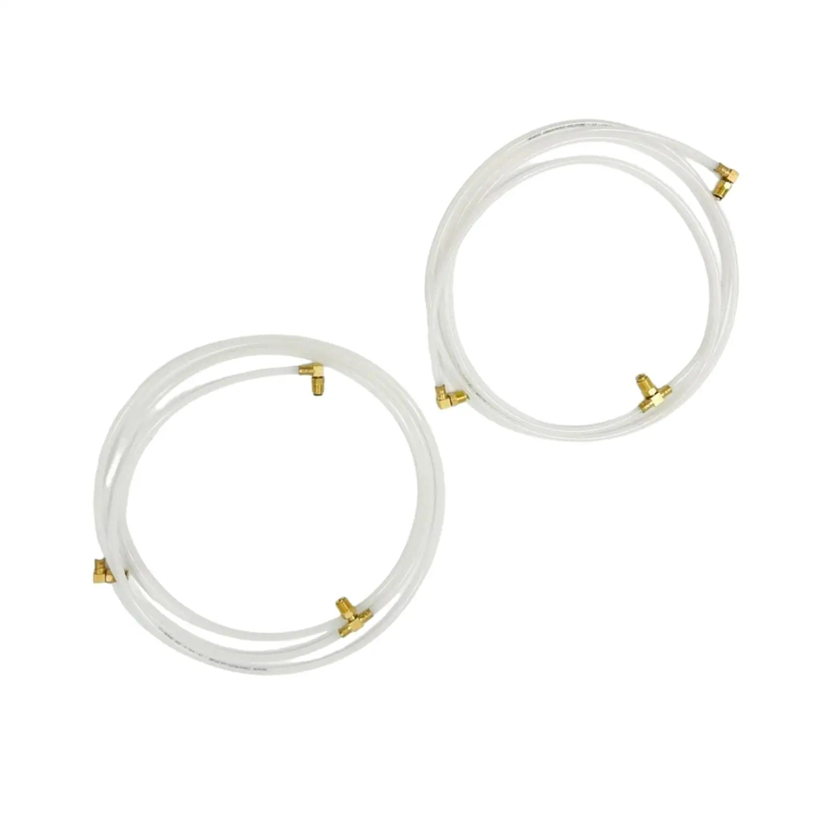 Pair Convertible Top Hydraulic Fluid Hose Lines for Chevrolet Corvair