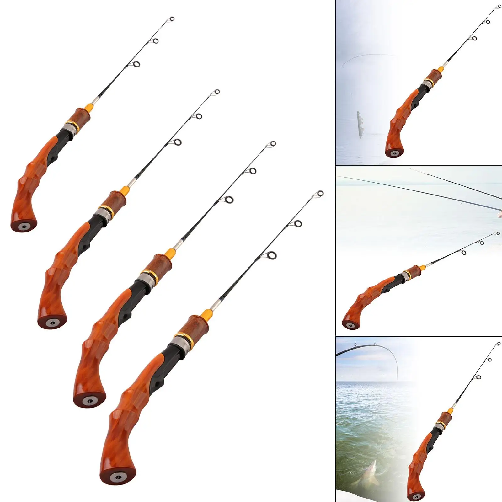 Ice Fishing Rods Can Install Fishing Reel Inshore Fishing Baitcasting Rod