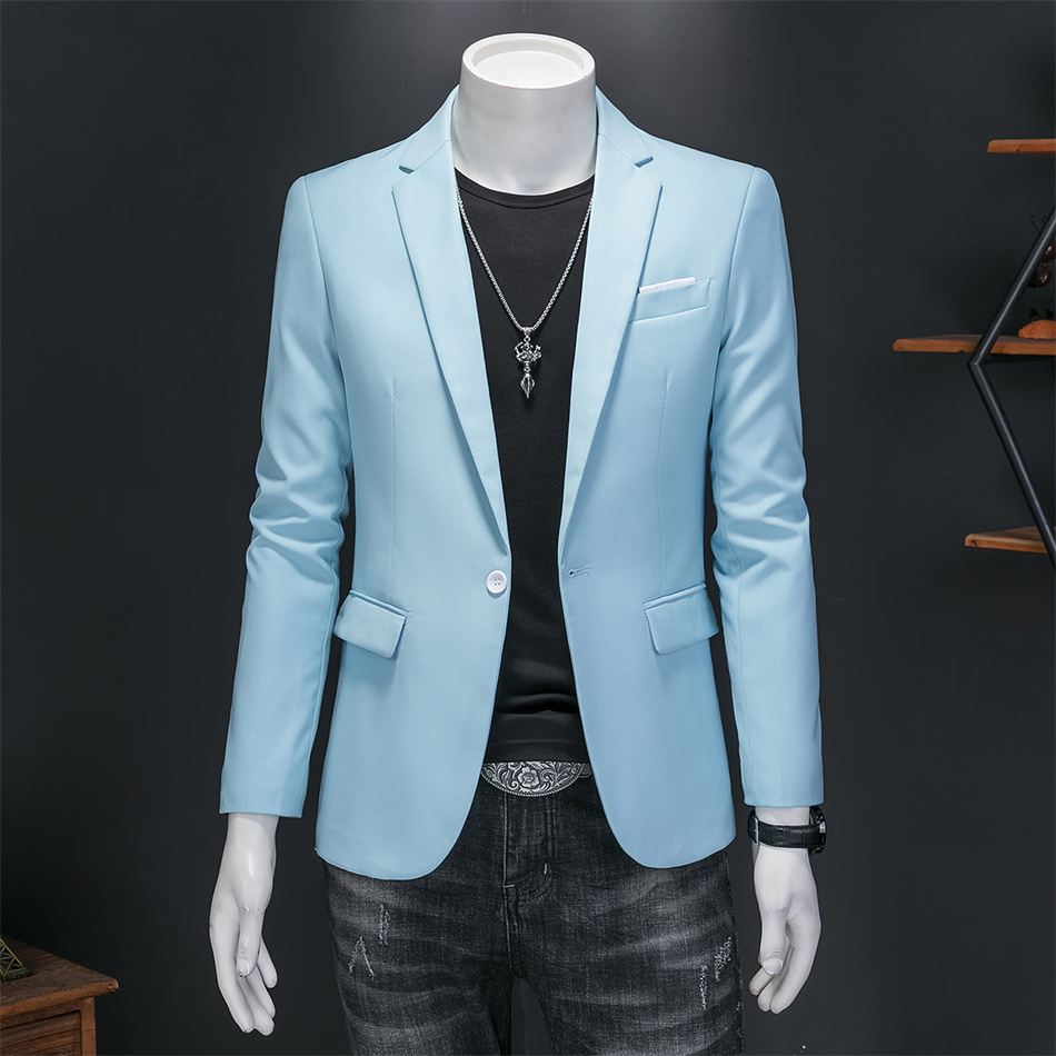 High Quality Business Slim Fit Single Buttons Suits Jacket Men Slim Fit Casual Fashion Wedding Groom Tuxedo Blazer Coats 6XL-M