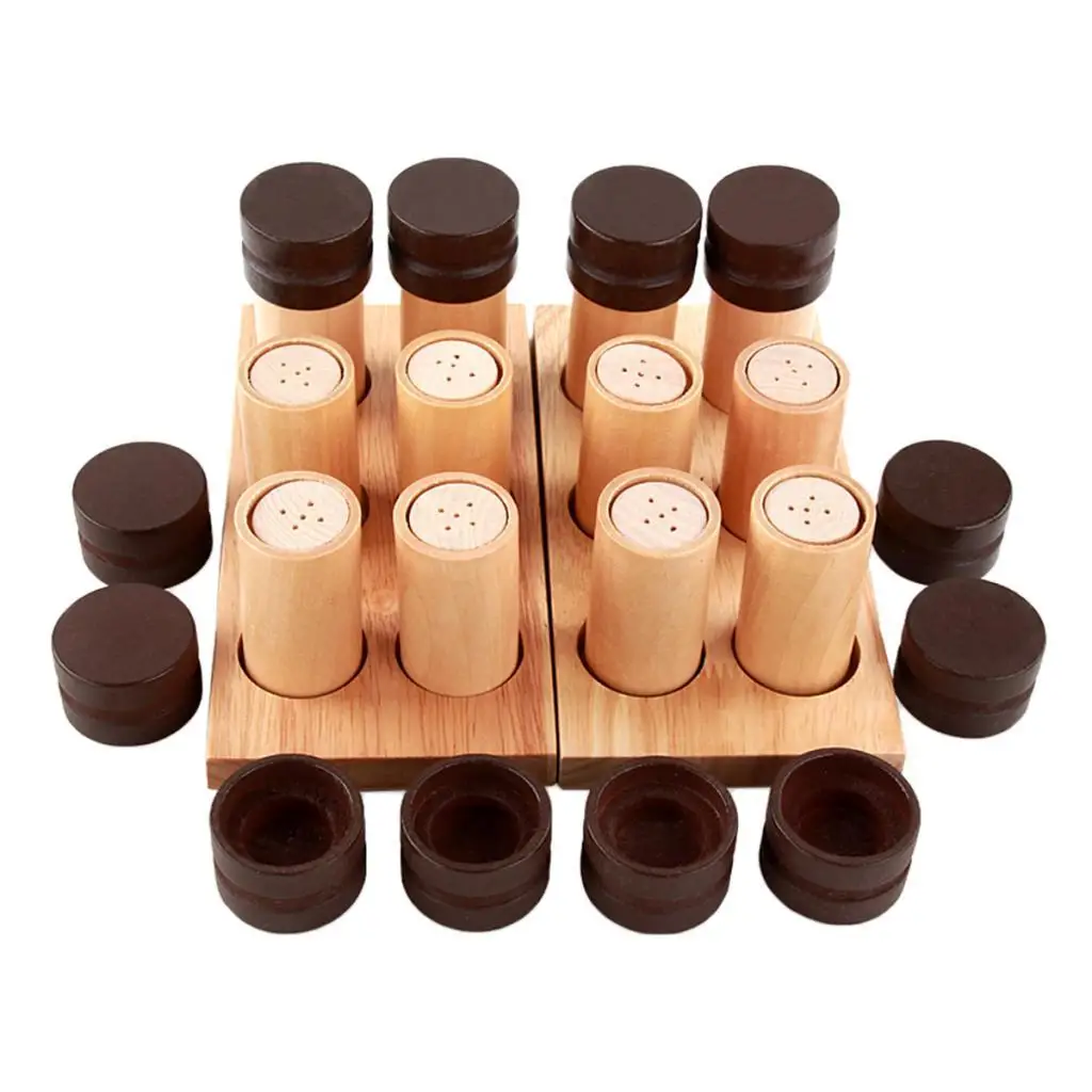 Montessori Sensorial Material  Smelling Cylinders with Tray  Adults Smell Sensory Traning